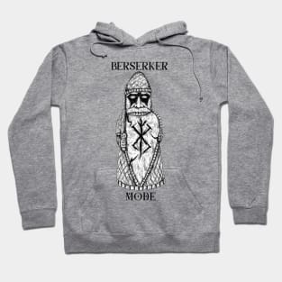 Savage Conquerors: The Fierce Viking Berserkers of the Lewis Chessmen Hoodie